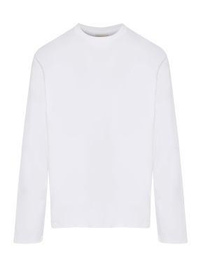 ΑΝΔΡΙΚΗ ΜΑΚΡΥΜΑΝΙΚΗ ΜΠΛΟΥΖΑ | Λευκό S