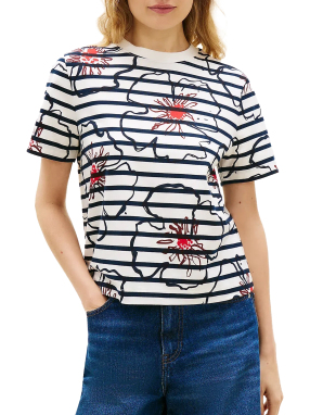 ΓΥΝΑΙΚΕΙΟ T-SHIRT | Ριγέ  XS