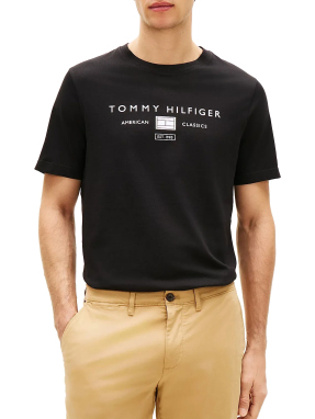 ΑΝΔΡΙΚΟ T-SHIRT ΜΕ ΛΟΓΟΤΥΠΟ | Μαύρο XL