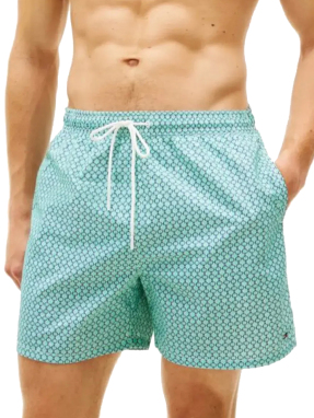 ΑΝΔΡΙΚΟ ΣΟΡΤΣ ΜΑΓΙΟ ΜΕ ΣΧΕΔΙΟ | Τυρκουάζ XL