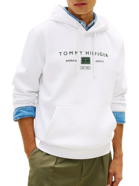 ΑΝΔΡΙΚΟ ΦΟΥΤΕΡ ΜΕ ΛΟΓΟΤΥΠΟ | Λευκό XL