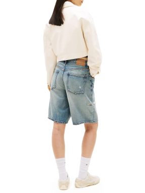 ΓΥΝΑΙΚΕΙΟ DENIM CROPPED JACKET | Μπεζ S