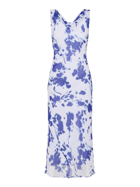 ΜΙΝΤΙ ΑΜΑΝΙΚΟ ΦΟΡΕΜΑ ΜΕ ΣΧΕΔΙΟ | Μπλε S