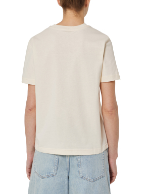 ΓΥΝΑΙΚΕΙΟ T-SHIRT ΜΕ ΛΟΓΟΤΥΠΟ | Εκρού XS