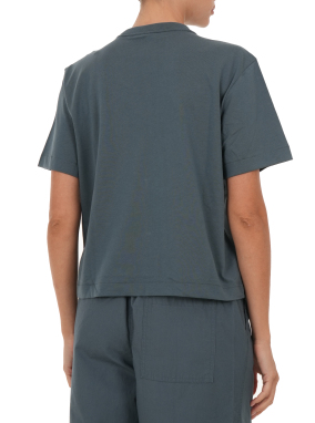 ΓΥΝΑΙΚΕΙΟ BOXY T-SHIRT | Μπλε Σκούρο XS