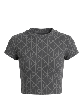 ΓΥΝΑΙΚΕΙΟ T-SHIRT | Γκρι Σκούρο S