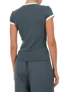 ΓΥΝΑΙΚΕΙΟ T-SHIRT | Μπλε Σκούρο XS