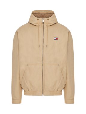 ΑΝΔΡΙΚΟ JACKET ΜΕ ΚΟΥΚΟΥΛΑ | Μπεζ M