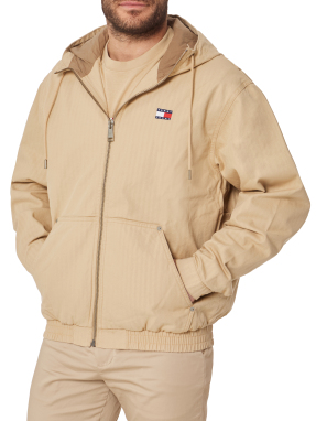 ΑΝΔΡΙΚΟ JACKET ΜΕ ΚΟΥΚΟΥΛΑ | Μπεζ M