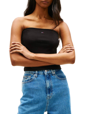 ΓΥΝΑΙΚΕΙΟ CROP TOP | Μαύρο M