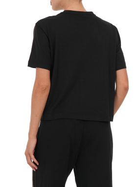 ΓΥΝΑΙΚΕΙΟ BOXY T-SHIRT | Μαύρο S