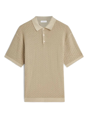 ΑΝΔΡΙΚΗ POLO ΜΠΛΟΥΖΑ | Μπεζ XL