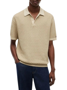 ΑΝΔΡΙΚΗ POLO ΜΠΛΟΥΖΑ | Μπεζ XL