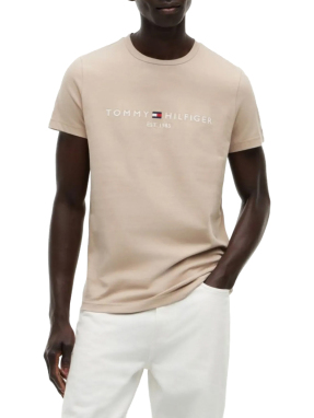 ΑΝΔΡΙΚΟ T-SHIRT ΜΕ ΛΟΓΟΤΥΠΟ | Μπεζ AEG XL