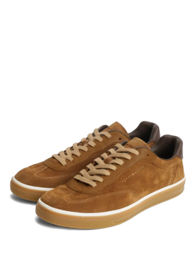 ΑΝΔΡΙΚΑ SUEDE SNEAKERS | Καφέ 44