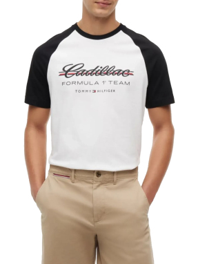 TH x CADILLAC FORMULA 1® T-SHIRT | Ασπρόμαυρο M