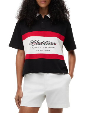 TH x CADILLAC FORMULA 1® ΓΥΝΑΙΚΕΙΟ T-SHIRT | Μαύρο S