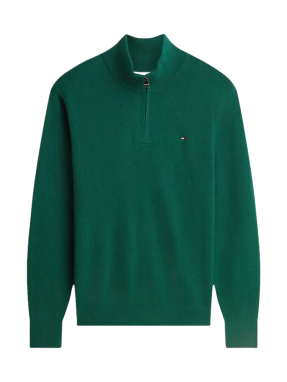 ΑΝΔΡΙΚΟ HALF-ZIP ΠΟΥΛΟΒΕΡ | Πράσινο XXL