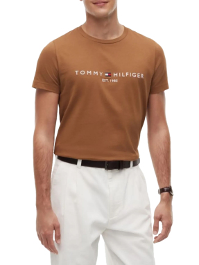 ΑΝΔΡΙΚΟ T-SHIRT ΜΕ ΛΟΓΟΤΥΠΟ | Καφέ Ανοιχτό XL
