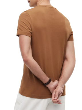 ΑΝΔΡΙΚΟ T-SHIRT ΜΕ ΛΟΓΟΤΥΠΟ | Καφέ Ανοιχτό XL