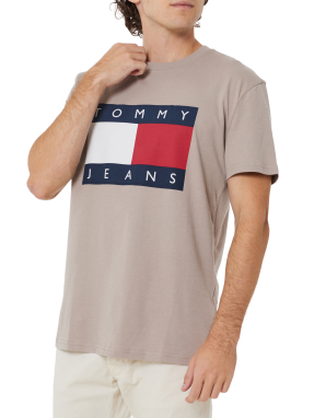 ΑΝΔΡΙΚΟ T-SHIRT ΜΕ ΛΟΓΟΤΥΠΟ | Μπεζ PKE XL
