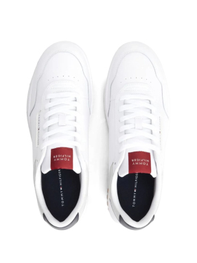 ΑΝΔΡΙΚΑ ΔΕΡΜΑΤΙΝΑ SNEAKERS | Λευκό 44