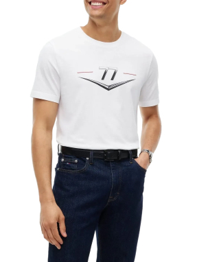 TH x CADILLAC FORMULA 1® BOTTAS 77 T-SHIRT | Λευκό M