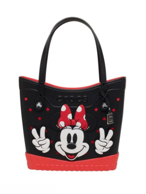 ΤΣΑΝΤΑ ΩΜΟΥ 3D MINNIE MOUSE X CROCS TOTE | Μαύρο