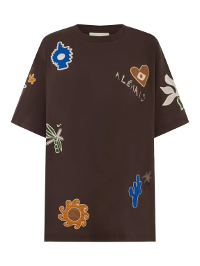 ΓΥΝΑΙΚΕΙΟ T-SHIRT SIROCCO | Καφέ Σκούρο M