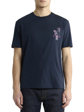 ΑΝΔΡΙΚΟ T-SHIRT | Μπλε Σκούρο M