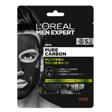 PURE CARBON PURIFYING TISSUE MASK