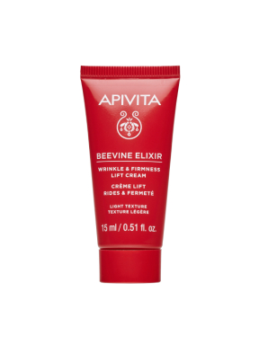 APIVITA MINI BEEVINE ELIXIR WRINKLE & FIRMNESS LIFT CREAM LIGHT 15ml
