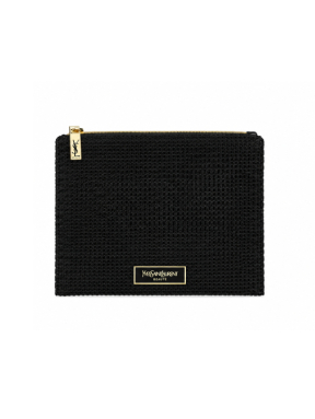 YSL FLAT BLACK POUCH