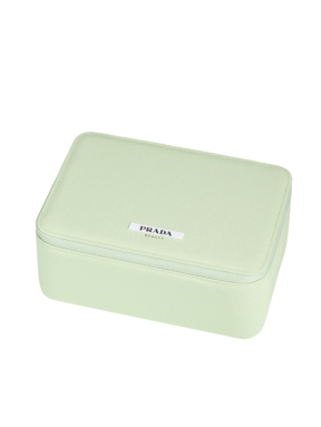 PRADA GREEN VANITY POUCH