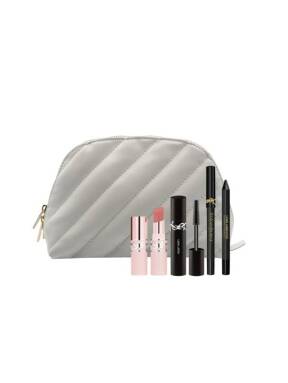 YSL SPRING MAKE UP POUCH & 3 MINIS