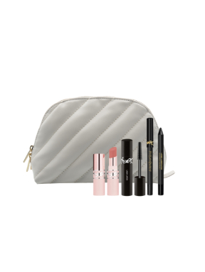 YSL SPRING MAKE UP POUCH & 3 MINIS