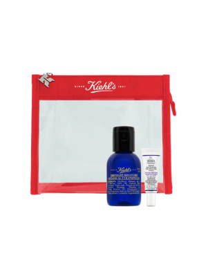 KIEHL'S RED POUCH & 2 MINIS