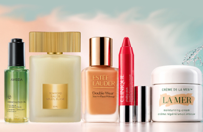 ESTEE LAUDER, TOM FORD, CLINIQUE, LA MER, AVEDA