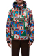 ΑΝΔΡΙΚΟ ΜΠΟΥΦΑΝ RAINFOREST NEXT ALL OVER PRINT ANORAK JACKET 1