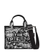 ΓΥΝΑΙΚΕΙΑ ΤΣΝΤΑ ΧΕΙΡΟΣ THE PUNK SCRIBBLE CANVAS SMALL TOTE BAG 0