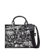 ΓΥΝΑΙΚΕΙΑ ΤΣΑΝΤΑ ΧΕΙΡΟΣ THE PUNK SCRIBBLE CANVAS MEDIUM TOTE BAG 0