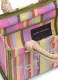 ΓΥΝΑΙΚΕΙΑ ΤΣΑΝΤΑ ΧΕΙΡΟΣ THE STRIPE MESH SMALL TOTE BAG 2