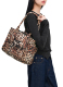 ΓΥΝΑΙΚΕΙΑ ΤΣΑΝΤΑ ΩΜΟΥ MEDIUM TOTE BAG IN LEOPARD PUFFY NYLON 3