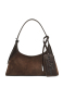 ΓΥΝΑΙΚΕΙΑ ΤΣΑΝΤΑ ΩΜΟΥ SMALL BELTED SACK BAG IN SUEDE 0