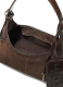 ΓΥΝΑΙΚΕΙΑ ΤΣΑΝΤΑ ΩΜΟΥ SMALL BELTED SACK BAG IN SUEDE 2