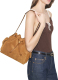 ΓΥΝΑΙΚΕΙΑ ΤΣΑΝΤΑ ΩΜΟΥ CHARLIE QUILTED SUEDE DRAWSTRING 3
