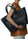 ΓΥΝΑΙΚΕΙΑ ΔΕΡΜΑΤΙΝΗ ΤΣΑΝΤΑ CROSS TOTE 4