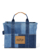 ΓΥΝΑΙΚΕΙΑ DENIM ΤΣΑΝΤΑ ΧΕΙΡΟΣ THE MEDIUM TOTE 1