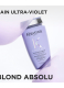 BLOND ABSOLU BAIN ULTRA VIOLET ΣΑΜΠΟΥΑΝ ΜΕ ΜΩΒ ΧΡΩΣΤΙΚΗ ΓΙΑ ΒΑΜΜΕΝΑ ΞΑΝΘΑ ΜΑΛΛΙΑ   1