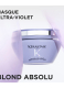 BLOND ABSOLU MASQUE ULTRA VIOLET ΜΑΣΚΑ ΜΕ ΜΩΒ ΧΡΩΣΤΙΚΗ ΓΙΑ ΒΑΜΜΕΝΑ ΞΑΝΘΑ ΜΑΛΛΙΑ   1